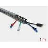 Delock Verdrahtungskanal 30 x 30 mm - Länge 1 m grau
