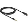 Delock Verlängerungskabel Klinke 3,5 mm 5 Pin Stecker zu Buchse 3 m juodas