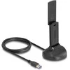 Delock Wi-Fi 6 Dualband WLAN USB Adapteris AX1800 (1201 + 574 Mbps)