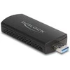 Delock Wi-Fi 6E Dualband WLAN USB Adapteris AX5400 (2 x 2402 + 574 Mbps)