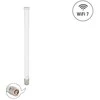 Delock WiFi 7 Antenne N Stecker 4,5 - 6,6 dBi 32 cm omnidirektional starr outdoor baltas