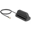 Delock WiFi 7 Antenne RP-SMA Stecker 2,5 - 3,6 dBi omnidirektional mit magnetischem Standfuß und Anschlusskabel ULA100 1 m outdoor juodas