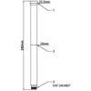 Delock 88821 - 8 dBi - 2.4 - 2.4835 / 5.15 - 5.875 GHz - IEEE 802.11a,IEEE 802.11ac,IEEE 802.11b,IEEE 802.11g,IEEE 802.11h,IEEE 802.11n - 50 ? - 360° - 23°