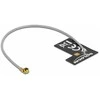 DELOCK WLAN 802.11 b/g/n Antenne MHF I Stecker 2dBi 1.13 10cm FPC intern Klebemontage