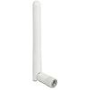 Delock WLAN 802.11 b/g/n Antenne RP-SMA Stecker 2 dBi omnidirektional mit Kippgelenk baltas