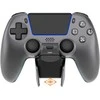 Pelė Deltaco Gaming GAM-199-STEELGRAY kontroler gier Pilka, Metaliczny, Plienas Bluetooth/USB Gamepad PlayStation 5, Android, iOS