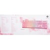 Klaviatūra Deltaco Deltaco PK75 žaidimų klaviatūra su membrana RGB rožinė
