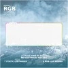 Pelės kilimėlis DELTACO GAMING, 6xRGB režimai, 90x36cm, baltas / GAM-079-W