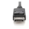 Assmann Electronic DIGITUS HDMI į DP adapterio kabelis 2m 4K/30Hz išorinis Maitinimas per USB - A