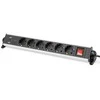 Digitus | Office Power Strip | DA-70624 | Sidabrinis/Juodas