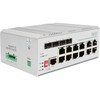 Šakotuvas Digitus DN-651139 tinklo komutatorius Valdomas L2 Gigabit Ethernet (10/100/1000) Pilka