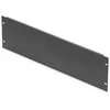 DIGITUS Abdeckplatte 4HE Blindabdeckung 483mm juodas