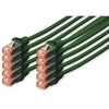 Digitus Pečkordas CAT6, S-FTP, 5m, žalia, 10 vienetų (DK- 1644- 050- G- 10)