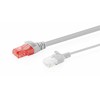 Digitus Patchcord Slim Cat.6 U/UTP LSZH 2m pilka (DK-1618-020S)