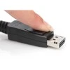 Assmann Electronic ASSMANN DisplayPort prijungimo kabelis DP M/M 5m su užraktu UHD 8K Vers. 1,3/1,4 mlrd