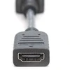 DIGITUS DisplayPort -> HDMI Adapteris/Konverter, 0,15m, schw.