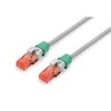 Digitus DIGITUS spalvoti spaustukai RJ45 jungiamajam kabeliui, 100 vnt., žali