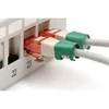 Digitus DIGITUS spalvoti spaustukai RJ45 jungiamajam kabeliui, 100 vnt., žali