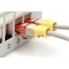 Digitus DIGITUS spalvoti spaustukai RJ45 jungiamajam kabeliui, 100 vnt., geltoni
