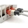 Digitus spalvoti spaustukai RJ45 jungiamajam kabeliui, 100 vnt. juodi