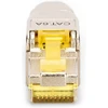Digitus DIGIT RJ45 modulinis kištukas cat.6A, PoE++, 10GbE, ekranuotas, metalinis, be įrankių, AWG 27-22, daugiagyslis/viengyslis