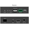Adapteris AV Digitus DIGITUS HDMI Fiber IP Receiver 4K/60Hz juoda