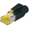 Digitus A-MO6A 8/8 HRS AT 6A modulinis RJ45 kištukas, Hirose TM31 8P8C, apsaugotas, apvaliam kabeliui, įsk. gaubtas