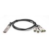 Digitus DIGITUS Kabelis QSFP+ to 4XSFP+ 40G DAC 3.0m juodas