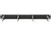 Assmann Electronic DIGITUS DN-97669 1U kabelių valdymo skydelis su šepečiu 4xplieniniai žiedai 40x75mm juodas RAL 9005