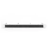 Assmann Electronic DIGITUS DN-97668 1U kabelių valdymo skydelis su šepečiu 4xplieniniai žiedai 40x75mm pilkas RAL 7035