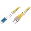 Digitus Patchcord, LC- ST, vieno režimo, 3m (KV-2931-03)