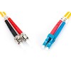 Digitus Patchcord, LC- ST, vieno režimo, 3m (KV-2931-03)