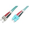 „Digitus LWL Patchkabel ST - SC, 1m, Multimode Duplex OM3 (DK-2512-01/3)