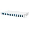 DIGITUS LWL Spleibox 1HE bestckt 12x SC DX OS2 grau