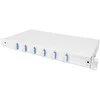 DIGITUS LWL Spleißbox 1HE bestückt 6x SC DX OS2 grau