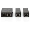 Assmann Electronic DIGITUS Kabelio testerio tinklas RJ45 BNC pagrindinio įrenginio nuotolinio bloko PoE testeris su dėklu