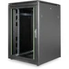 DIGITUS Netzwerkschrank Unique 22HE 1164x800x800mm juodas (Speditionsversand)