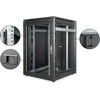DIGITUS Netzwerkschrank Unique 22HE 1164x800x800mm juodas (Speditionsversand)