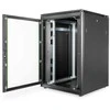 DIGITUS Netzwerkschrank Unique 22HE 1164x800x800mm juodas (Speditionsversand)