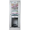 Assmann Electronic DIGITUS Tinklo spinta 19inch 42U pilkas 8/8 H2053mmxB800mmxT800mm su stiklinėmis durelėmis įsk. 28xSreew-Set iki 600KG