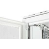 DIGITUS Netzwerkschrank Unique Serie grau 42HE 800x800mm perforierte Fronttr