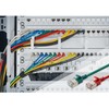 Digitus CAT 6A klasa Ea, F/FTP, skrętka patch, Cu, LSZH, AWG 32/7, ilgis: 0,3 m, mėlyna