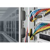 Digitus CAT 6A klasa E, F/FTP, skrętka patch, Cu, LSZH, AWG 32/7, ilgis: 0,3 m, žalia