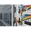 Digitus CAT 6A klasa Ea, F/FTP, skrętka patch, Cu, LSZH, AWG 32/7, ilgis: 0,5 m, pilka