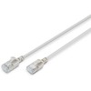 Digitus CAT 6A klasa Ea, F/FTP, skrętka patch, Cu, LSZH, AWG 32/7, ilgis: 1,5 m, pilka