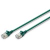 Digitus CAT 6A klasa Ea, F/FTP, skrętka patch, Cu, LSZH, AWG 32/7, ilgis: 3 m, žalia