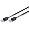 Digitus Plaktukas, S / FTP, Cat6, 1m, juodas (KV -1644- 010 / BL- OD)