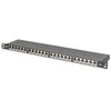 „Digitus Patch panel“ 19 "1U 24x RJ45 LSA cat.6 (DN-91624S- SL-SH)