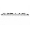DIGITUS Patchpanel 0,5HE 24-Port Modular geschirmt juodas