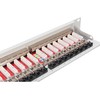 DIGITUS Patchpanel 1HE 24-Port Cat6a geschirmt lichtgrau